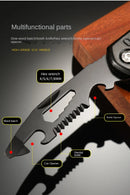 Ferramenta Multifuncional 3 em 1 — Martelo, Chave e Alicate em um só corpo!