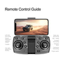 Drone KBDFA F198 Wi-Fi FPV com Câmera Dupla 1080P HD | Fotografia Aérea Profissional | Quadcopter Dobrável Brushless