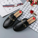 Tamanco Mule Feminino Estilo Fashion – Verão, Salto Baixo, Modelo Aberto Tipo Half Slipper, Confortável e Elegante