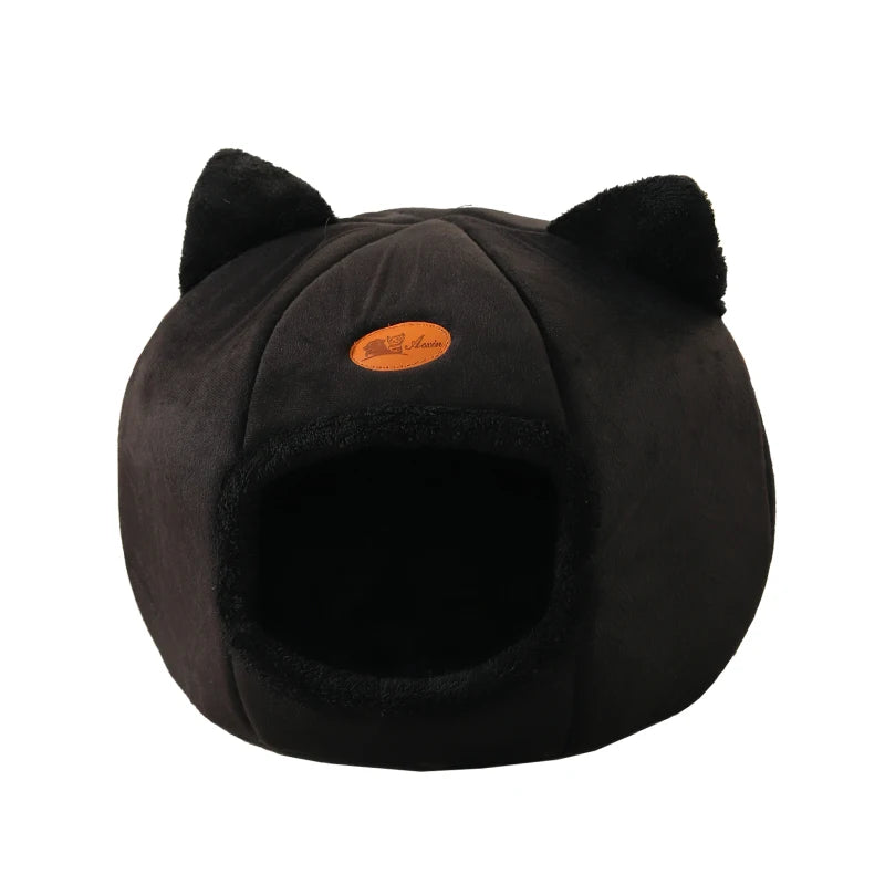 Nova Cama de Inverno para Gatos – Super Aconchegante tipo Toca | Para Gatos e Cães Pequenos