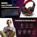 Headset Gamer com Fio para PS4/PS5/Xbox/Smartphone/PC – Microfone com Cancelamento de Ruído e Ajuste de 120°