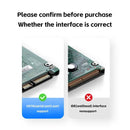 Case Externo para HD/SSD 2.5'' com USB 3.0 – Suporte até 6TB, Compatível com Discos SATA 7mm e 9.5mm para Notebook e PC