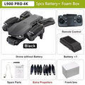 L900 Pro SE MAX GPS Drone Profissional 4K | Câmera Dupla HD | 5G Wi-Fi | Motor Brushless | Evita Obstáculos 360°