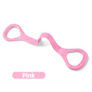 Faixa Elástica de Treinamento 8 Shape | Banda de Resistência para Braço, Costas e Ombros | Yoga, Pilates e Fisioterapia