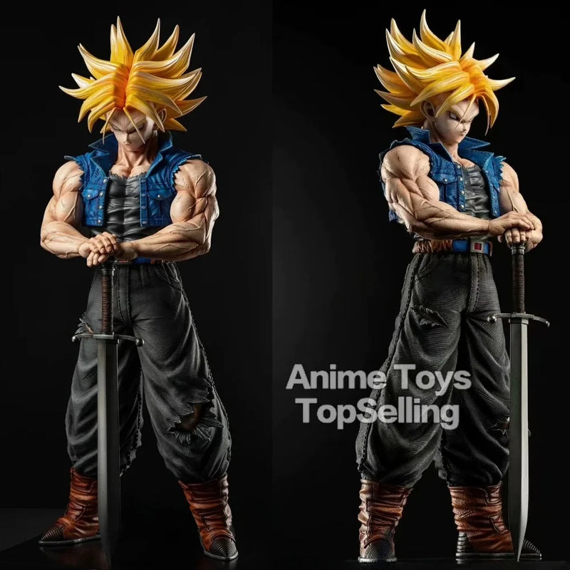 igura Trunks Dragon Ball Z – 25cm | Action Figure Colecionável PVC | Presente Incrível para Fãs e Crianças
