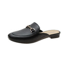 Tamanco Mule Feminino Estilo Fashion – Verão, Salto Baixo, Modelo Aberto Tipo Half Slipper, Confortável e Elegante