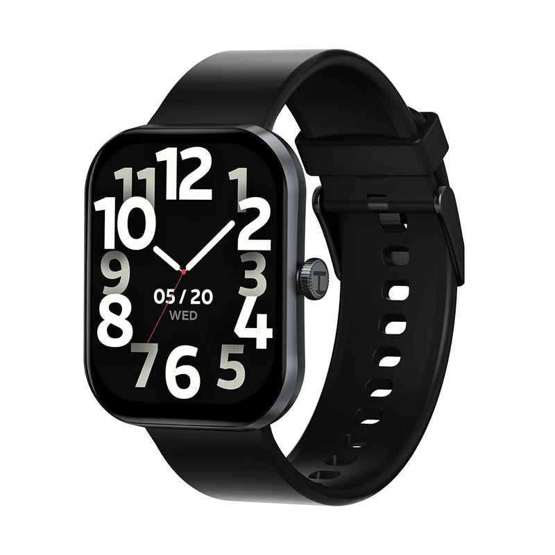 HAYLOU Watch S6 – Smartwatch com Tela HD 2.01", Chamadas por Bluetooth, IP68, Monitoramento Fitness
