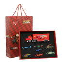 Kit Presente Disney Pixar Cars – 8/13/15 Peças | Miniaturas de Metal Diecast | Lightning McQueen, Jackson Storm, Caminhão Mack e Mais!