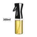 Borrifador de Óleo 200/300/500ml para Cozinha – Ideal para Azeite, Vinagre, Churrasco e Culinária – Frasco Reutilizável com Pincel de Óleo