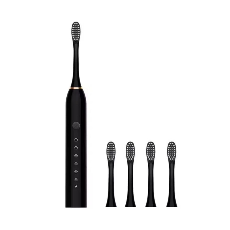 Escova de Dente Elétrica Ultrassônica IPX7 – Cabeça Substituível e À Prova d’Água