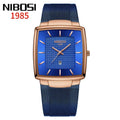 Relógio Masculino NIBOSI Luxo – Estilo Elegante, Pulseira Premium e Data Automática