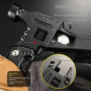 Ferramenta Multifuncional 3 em 1 — Martelo, Chave e Alicate em um só corpo!