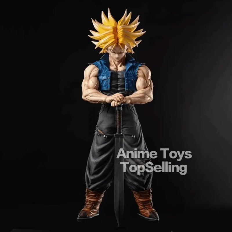 igura Trunks Dragon Ball Z – 25cm | Action Figure Colecionável PVC | Presente Incrível para Fãs e Crianças