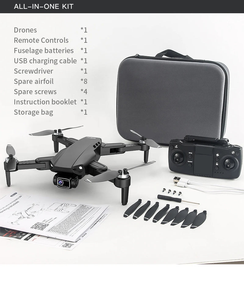 L900 Pro SE MAX GPS Drone Profissional 4K | Câmera Dupla HD | 5G Wi-Fi | Motor Brushless | Evita Obstáculos 360°