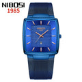 Relógio Masculino NIBOSI Luxo – Estilo Elegante, Pulseira Premium e Data Automática
