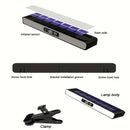 Luminária de Parede Solar LED para Área Externa – Recarregável com Sensor de Presença, Ideal para Jardim, Garagem, Terraço e Portão