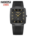 Relógio Masculino NIBOSI Luxo – Estilo Elegante, Pulseira Premium e Data Automática