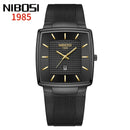 Relógio Masculino NIBOSI Luxo – Estilo Elegante, Pulseira Premium e Data Automática
