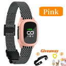 YHLC Coleira Anti-Latido Automática para Cães | Recarregável | Treinamento com Vibração e Som | Ajustável e Confortável