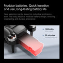 Drone KBDFA F198 Wi-Fi FPV com Câmera Dupla 1080P HD | Fotografia Aérea Profissional | Quadcopter Dobrável Brushless