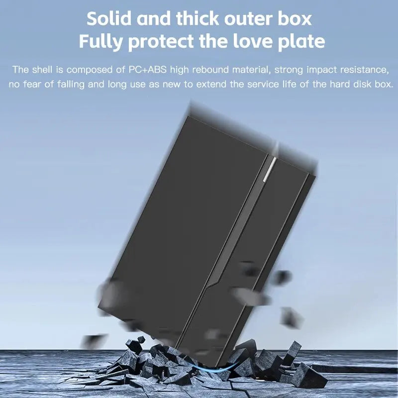 Case Externo para HD/SSD 2.5'' com USB 3.0 – Suporte até 6TB, Compatível com Discos SATA 7mm e 9.5mm para Notebook e PC