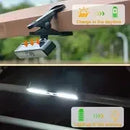 Luminária de Parede Solar LED para Área Externa – Recarregável com Sensor de Presença, Ideal para Jardim, Garagem, Terraço e Portão