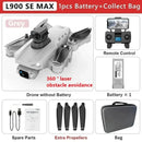 L900 Pro SE MAX GPS Drone Profissional 4K | Câmera Dupla HD | 5G Wi-Fi | Motor Brushless | Evita Obstáculos 360°