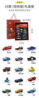 Kit Presente Disney Pixar Cars – 8/13/15 Peças | Miniaturas de Metal Diecast | Lightning McQueen, Jackson Storm, Caminhão Mack e Mais!