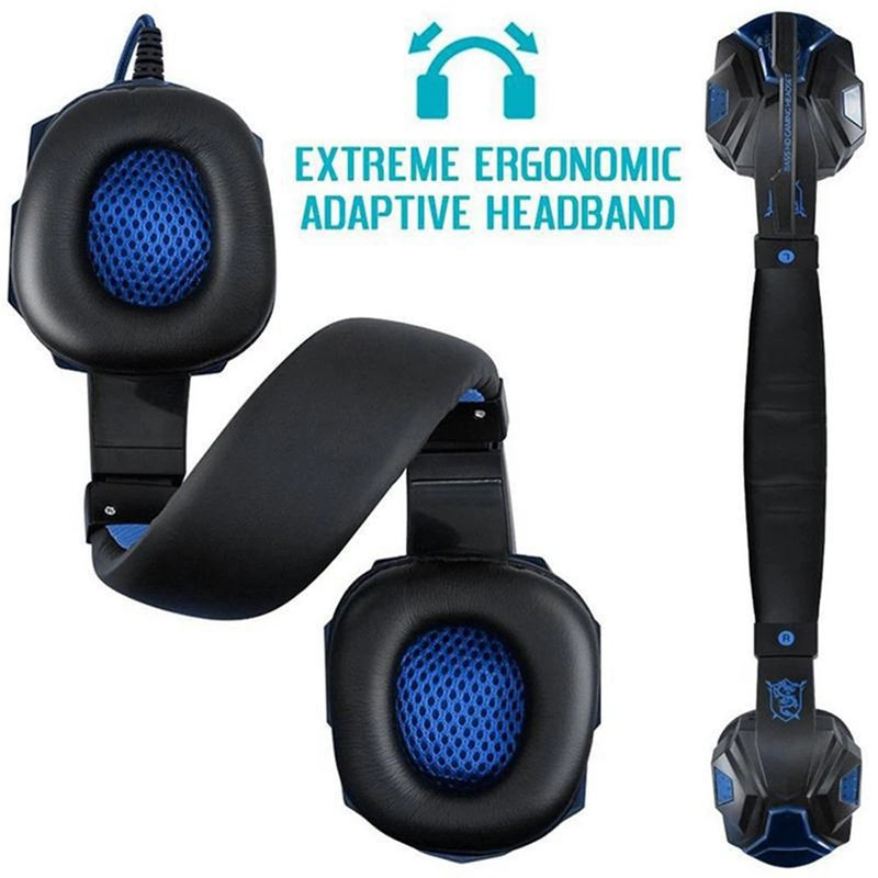 Headset Gamer com Fio para PS4/PS5/Xbox/Smartphone/PC – Microfone com Cancelamento de Ruído e Ajuste de 120°