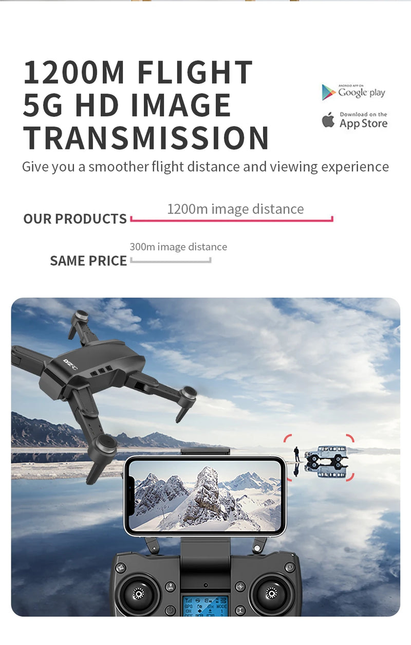L900 Pro SE MAX GPS Drone Profissional 4K | Câmera Dupla HD | 5G Wi-Fi | Motor Brushless | Evita Obstáculos 360°
