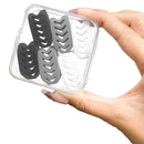 Kit com 6 Treinadores de Mandíbula em Silicone – Exercitador Facial para Músculos do Rosto, Pescoço, Queixo e Bochechas + Caixa Organizadora