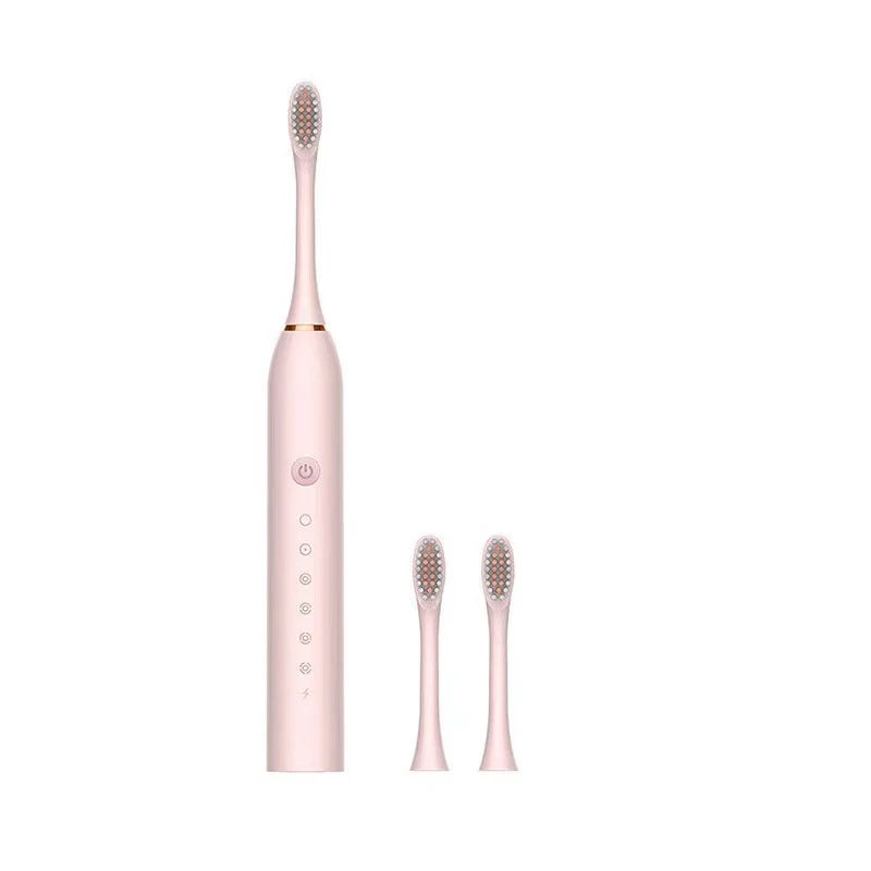 Escova de Dente Elétrica Sônica com 6 modos de limpeza, cerdas DuPont macias e tecnologia de vibração de alta frequência